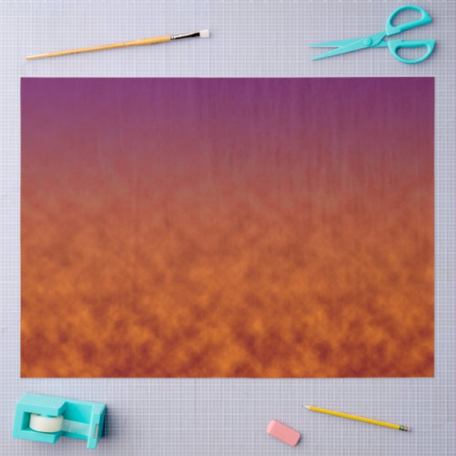 Papel De Seda Violeta Ceniza Ardiente (Artesanía)