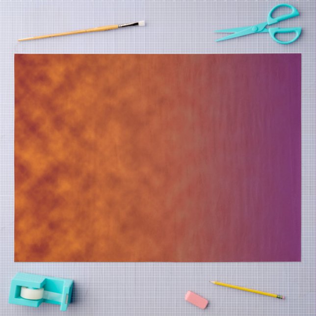Papel De Seda Violeta Ceniza Ardiente (Artesanía)