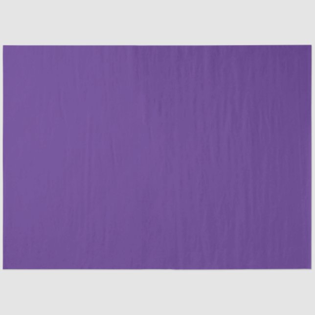 Papel De Seda Violeta púrpura sólida (Anverso)