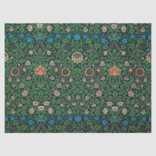 Papel De Seda Violeta y Columbina, William Morris