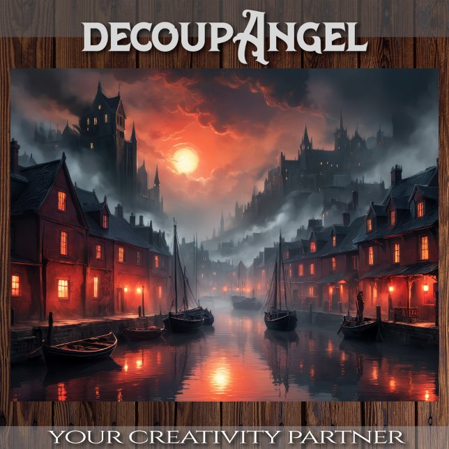 Papel De Seda Visión de paisaje acuático místico - Desnudo - (Subido por el creador)