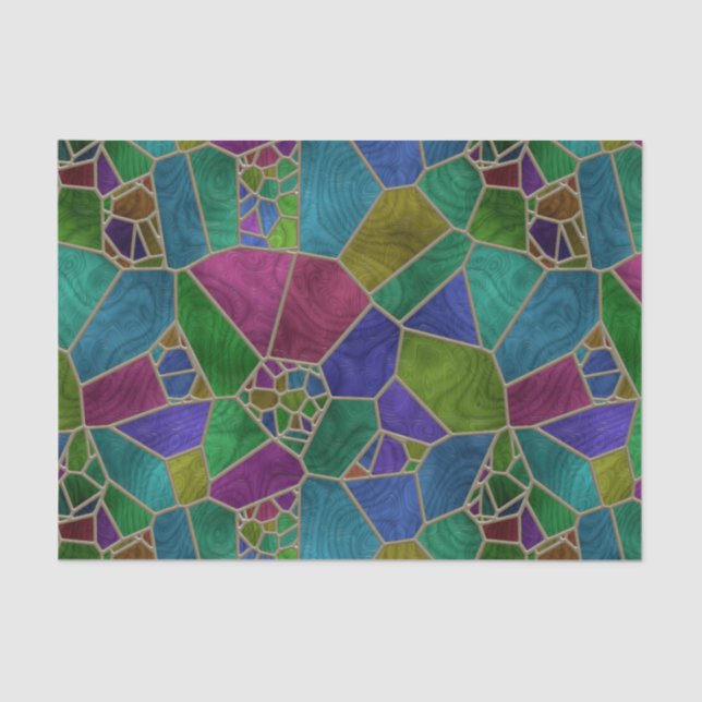 Papel De Seda Vitral 9 (Anverso)