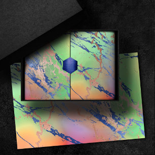 Papel De Seda Vivid Marble   Colorida acuarela pastel negrita