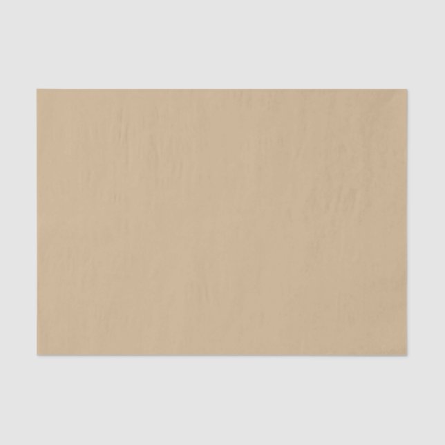 Papel De Seda Vivid Solid Tan (Anverso)