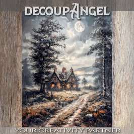 Papel De Seda Vivienda en el Viejo País - Desnudo -