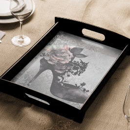 Papel De Seda Vogue gótica | Stiletto de moda Rosa Pastel Muerto