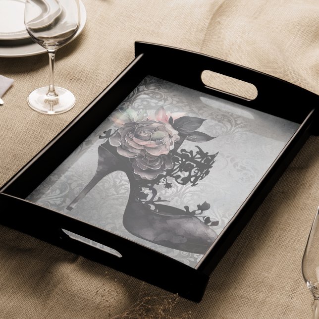 Papel De Seda Vogue gótica | Stiletto de moda Rosa Pastel Muerto (Subido por el creador)