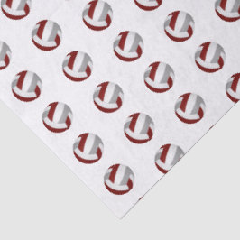 Papel De Seda Voleibol gris marrón
