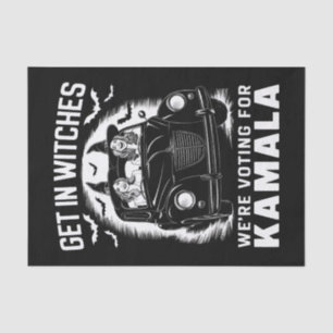 Papel De Seda Votamos por Kamala Halloween