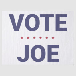 Papel De Seda Vote Joe (elección de Estados Unidos 2020)