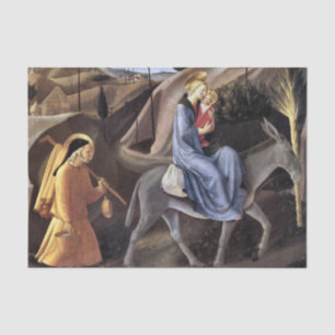 Papel De Seda Vuelo a Egipto por Fra Angelico