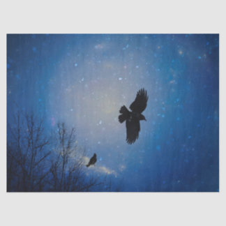 Papel De Seda Vuelo De Invierno De Raven
