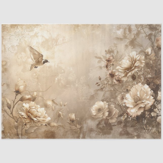 Papel De Seda Vuelo dorado (Anverso)