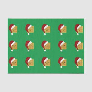Papel De Seda Waffle de Navidades cutos