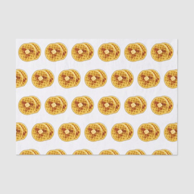 Papel De Seda Waffles (Anverso)