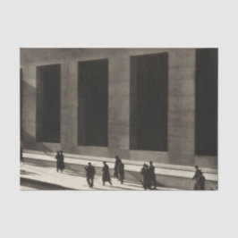 Papel De Seda Wall Street (por Paul Strand, 1915)