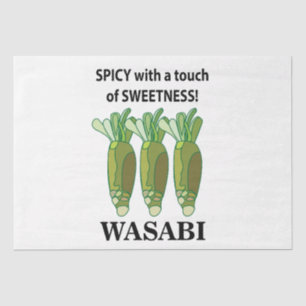 Papel De Seda Wasabi Picante Con Un Toque De Dulzura Wasabi 