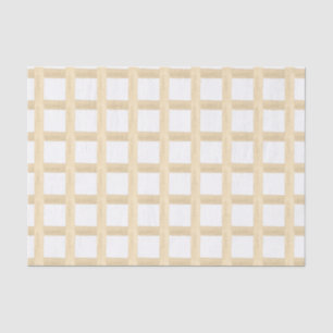Papel De Seda Watercolor Gold Lattice