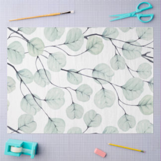 Papel De Seda Watercolor peony floral decoupage