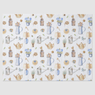 Papel De Seda Watercolour Country Living and Summer Garden
