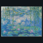 Papel De Seda Waterlilies por Claude Monet<br><div class="desc">Claude Monet - Waterlilies,  1916-1919. Oscar-Claude Monet (1840-1926) fue un pintor francés y fundador de la pintura impresionista que es visto como un precursor clave del modernismo,  especialmente en sus intentos de pintar la naturaleza como lo percibió.</div>