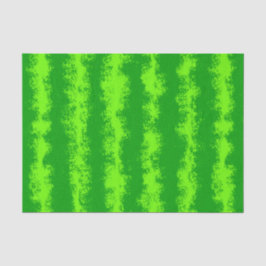 Papel De Seda Watermelon Green Summer Fruth Rind Pattern