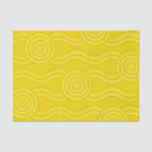 Papel De Seda Wattle, arte aborigen