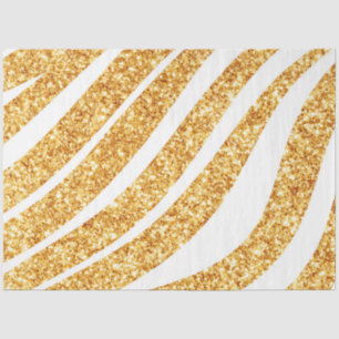 Papel De Seda Wave Sea Gold Purpurina Boho Popular Collection