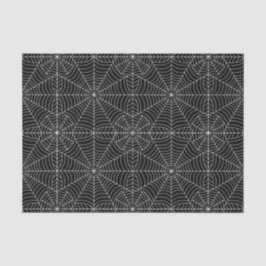 Papel De Seda Web de araña de Halloween en negro