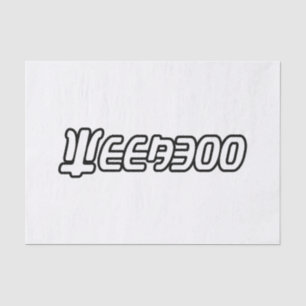 PAPEL DE SEDA WEEABOO