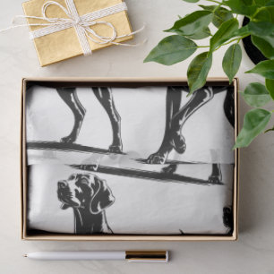 Papel De Seda weimaraner 