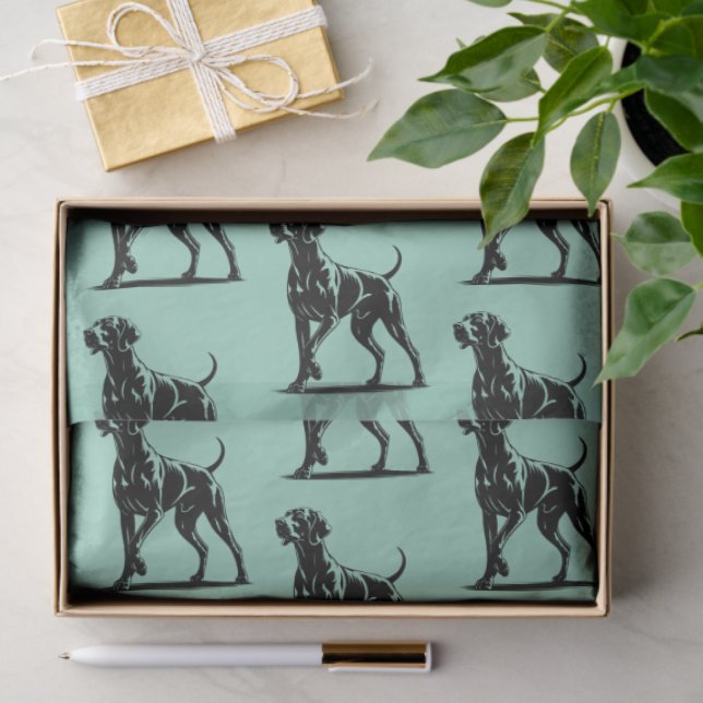 Papel De Seda weimaraner  (Regalo )