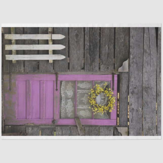 Papel De Seda Welcome to the Farm (Anverso)