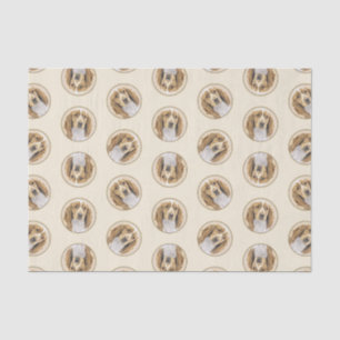 Papel De Seda Welsh Springer Spaniel Pintura original de arte de