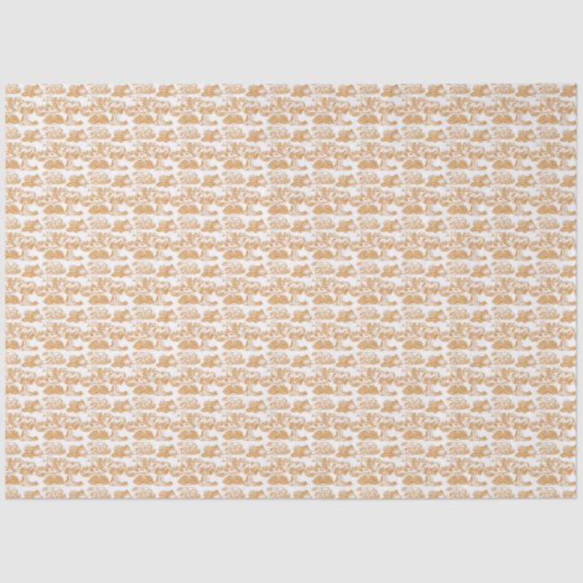 Papel De Seda WHEATEN Terrier Gold Toile (Anverso)