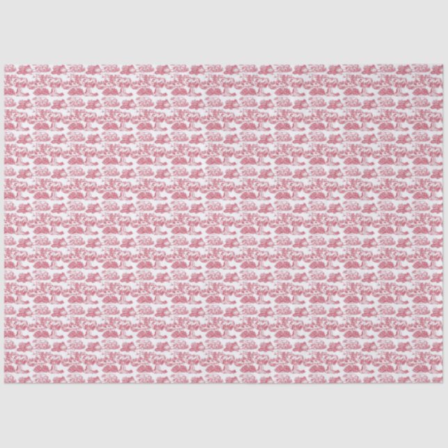 Papel De Seda WHEATEN Terrier Red Toile (Anverso)