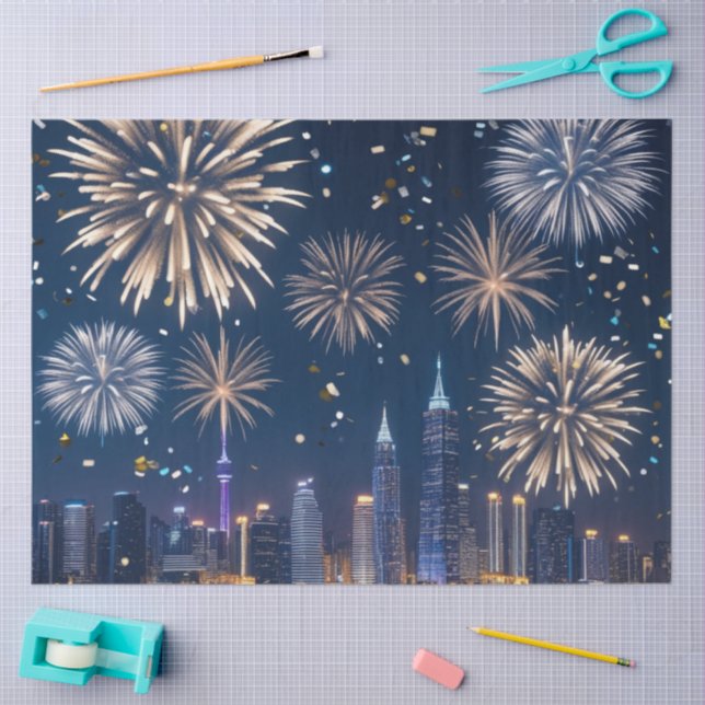 Papel De Seda When the Lights Begin to Fall (Artesanía)