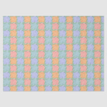 Whimsical Checkered Tile con vides de leafy