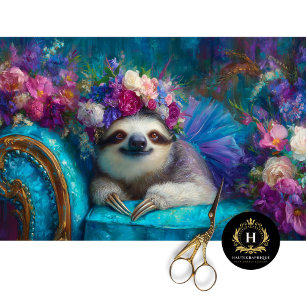 Papel De Seda Whimsical Floral Sloan en Tutu Decoupage