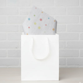Papel De Seda Whimsical Pastel Polka Dot Christmas Tree