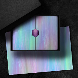 Papel De Seda Whimsical Wisps | Ombre de arcoiris de pato holand