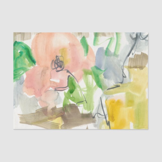 Papel De Seda Whimsy in the Garden II (Anverso)