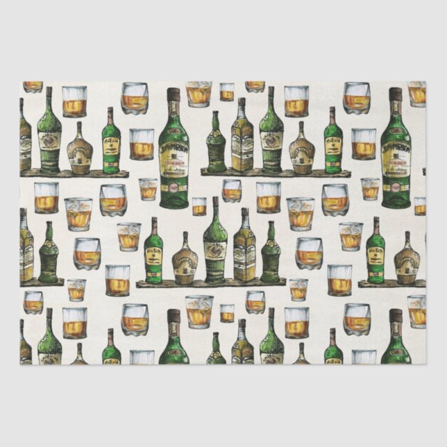 Papel De Seda Whiskey ruso (Anverso)