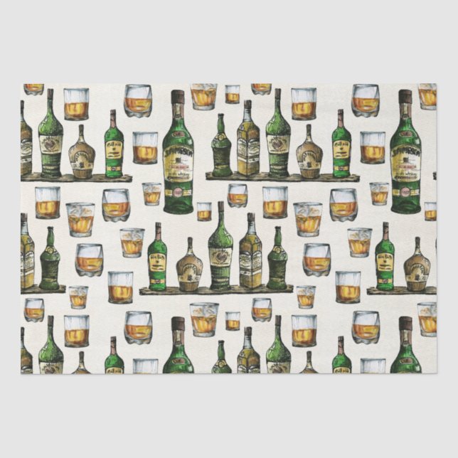 Papel De Seda Whisky Rústico (Anverso)
