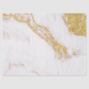Papel De Seda White gold glitter marble ceramic tile