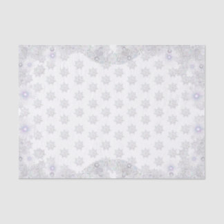 Papel De Seda white snowflake