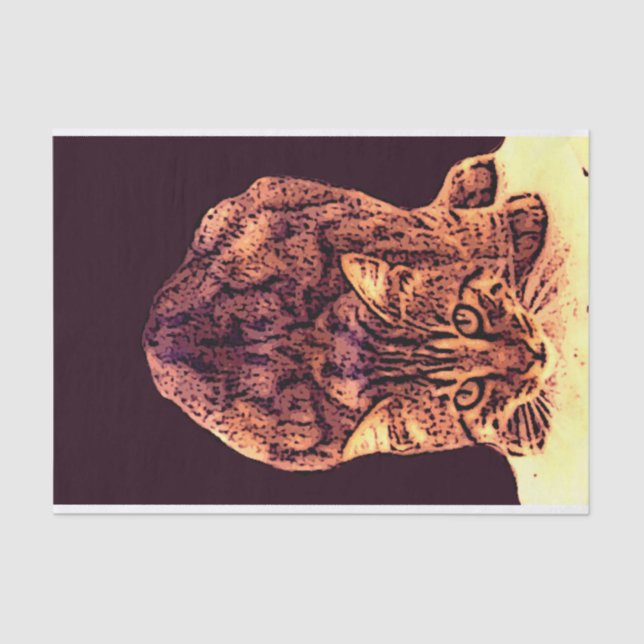 PAPEL DE SEDA WILD CAT KITTEN (Anverso)