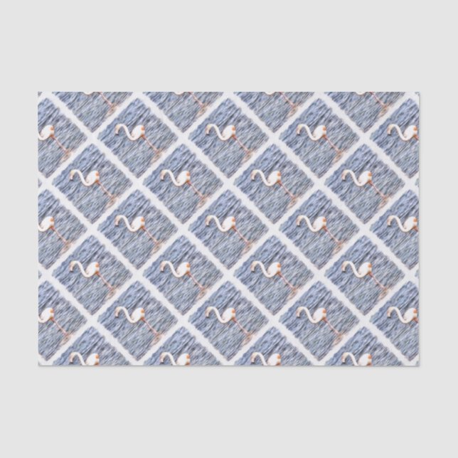Papel De Seda Wild Flamingo (Anverso)
