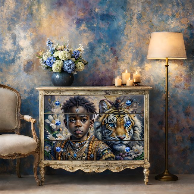 Papel De Seda Wild Grace Decoupage (Wild Grace Decoupage Tissue Paper)