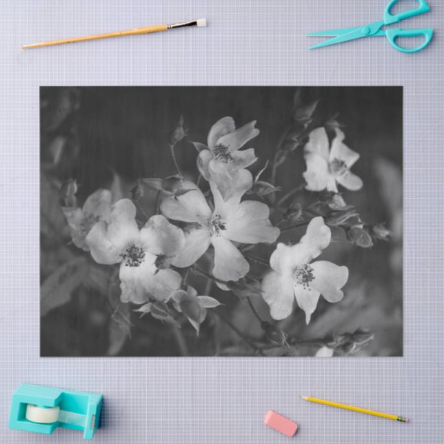 Papel De Seda Wild roses  (Artesanía)